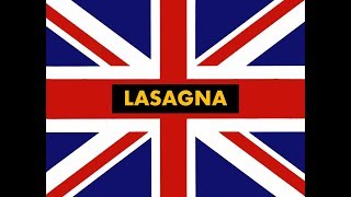 How to pronounce quot Lasagna quot in English Authentic British accent [upl. by Cornelius]