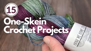 15 ONESKEIN Project Ideas For Your Size 2 Specialty Yarns [upl. by Ramedlab]