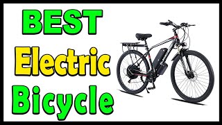 Top 5 Best Electric Bicycle Review 2024 [upl. by Suoicserp938]