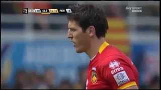 James Hook crucial miss vs Clermont 2014 [upl. by Llahsram]