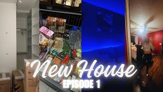 MOVING VLOG EP 1 goodbye to apartmentspacking  grocery shoppinghouse tour [upl. by Logan]