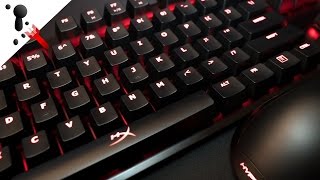 HyperX Alloy FPS Keyboard Review with Cherry MX Red sound test [upl. by Stultz10]