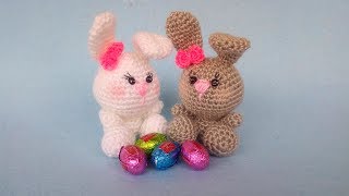 Coniglietto Uncinetto SUBTITULOS ESPENG 🐰 Amigurumi Rabbit Bunny Crochet  Conejo Crochet [upl. by Ylrebme]