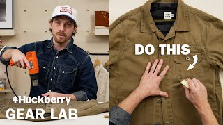 How To ReWax amp Care For Your Waxed Canvas Jacket  Our StepbyStep Guide [upl. by Sinai130]