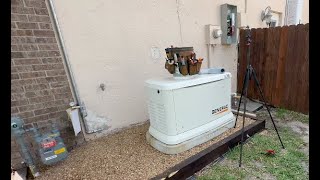 How To Install A Whole House Generac Generator And A 200 Amp Generac Transfer Switch [upl. by Loriner]