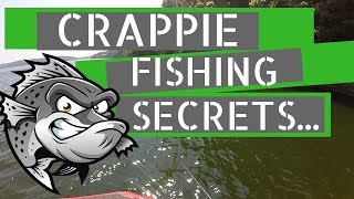 Crappie fishing secrets  How to catch crappie [upl. by Amoakuh108]