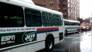 MTA Long Island Bus Orion V CNG 1647 at the Atlantic Antic Bus Fest [upl. by Premer]