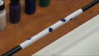 Custom Rod Marbling A HowTo Video [upl. by Havener]