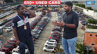 650 Preowned Cars  😮 Biggest Used Cars Collections in Chennai🔥 [upl. by Aitnom]