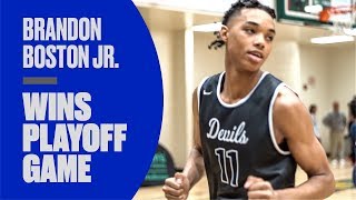 FiveStar Recruit Brandon Boston Jr Leads Norcross Over Grayson FULL GAME HIGHLIGHTS [upl. by Oidacra371]