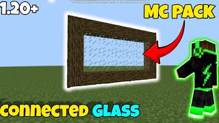 connected glass addon for minecraft pocket edition 120  mcpe 120 mr tanish gamerz minecraft [upl. by Renato]