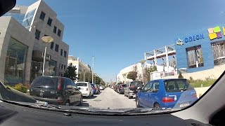 Agios Thomas neighborhood Marousi Athens Greece city driving  onboard camera [upl. by Belmonte]