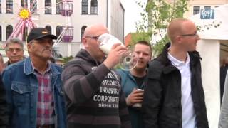 Eröffnung des Dippoldiswalder Stadtfestes 2015 [upl. by Philender]