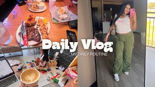 DAILY VLOG  Shopping for our trip to California  Lunch date  new home decor [upl. by Grory]