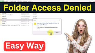 You Dont Currently Have Permission To Access This Folder Windows 111087 Fix Simple amp Quick Way [upl. by Dannon57]