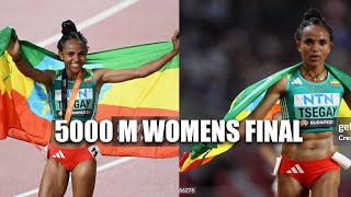 ሴቶች 800 ሜትር ሩጫ ፍፃሜ ውድድር  Paris 2024 Olympics  ፓሪስ ኦሎምፒክ  Womens 800 M Final 5000 ሺ ሜትር ሩጫ [upl. by Just]