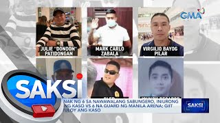 Mga kaanak ng 6 sa nawawalang sabungero iniurong umano ang kaso vs 6 na guard ng Manila  Saksi [upl. by Neiluj]