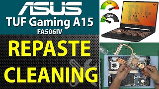 How to Repaste and Clean ASUS Tuf Gaming A15 FA506IV Laptop  StepbyStep Guide 🧹✨ [upl. by Nell]