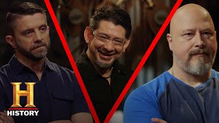 Forged in Fire Beat the Judges SHORT SWORD CHALLENGE John vs Ben Season 1  History [upl. by Ronda866]