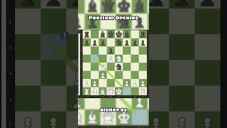 Ponziani Opening ponziani chess chessopenings opening trap viral chessgame chesspuzzle fyp [upl. by Yhtir233]