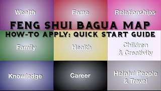 How To Apply the Feng Shui Bagua Map  Quick amp Easy with Subtitles [upl. by Celle537]