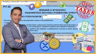 Rozliczenie PODATKU od KRYPTOWALUT 🔴 Najczęstsze problemy PIT38 Podatki od Krypto jak rozliczyć PIT [upl. by Nitsej554]