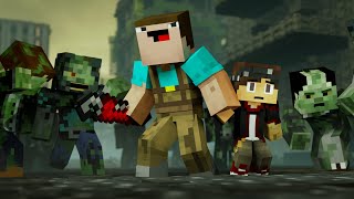 ZOMBIE APOCALYPSE Minecraft Animation [upl. by Pillyhp]