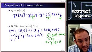 The Commutator Subgroup Dummit amp Foote 54 A [upl. by Izy]