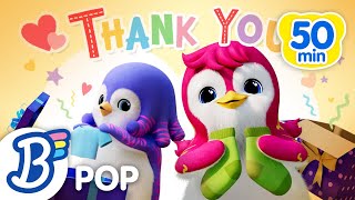 🌟Saying Thank You  More Kids Learning Songs  Badanamu Nursery Rhymes Dance Songs [upl. by Dranek242]