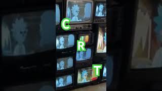 CRT song of fsme Cathode Ray Tube TV Wall [upl. by Aneeuqahs]