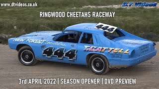 Ringwood Cheetahs Raceway  2022 Season Opener  342022  DVD Preview [upl. by Nagem288]