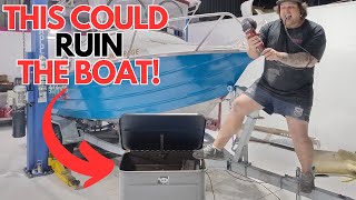 BUILDING A BOAT DRIFT STYLE FISHING BOAT WITH CUSTOM MODIFICATIONS PARTS FOUND AROUND THE SHOP [upl. by Eelhsa102]