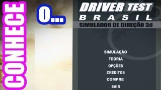 Conhece o Driver Test Brasil Simuladores Chegando as Auto Escolas Brasileiras [upl. by Beau]