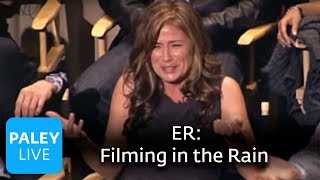 ER  Maura Tierney on Filming in the Rain Paley Center [upl. by Eenwat]