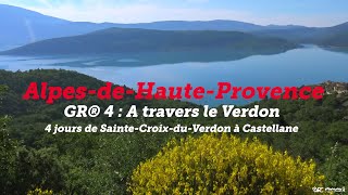 Mon GR préféré  Saison 1  GR®4  à travers le Verdon [upl. by Brag595]