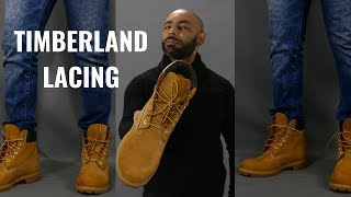 How To Lace Timberland Boots [upl. by Dazhahs]