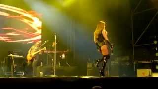 Edurne  Crazy in love Alcobendas Painkillertour 2014 [upl. by Seko]