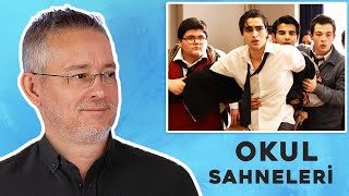 ÖĞRETMENLER DİZİLERDEKİ OKUL SAHNELERİNİ İZLİYOR [upl. by Hakim]