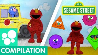 Sesame Street Back to School with Elmo  Elmos World Compilation [upl. by Velleman]