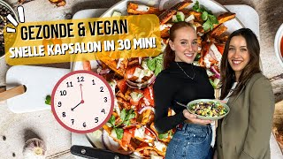 Snelle Gezonde Kapsalon In 30 Minuten  Met Michelle Langerak  Every Day Vegan [upl. by Nerek828]