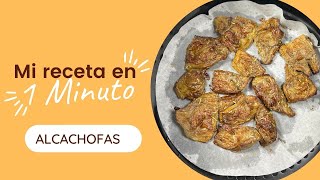 Alcachofas Crujientes en AirFryer una receta sencilla y rica [upl. by Soane]