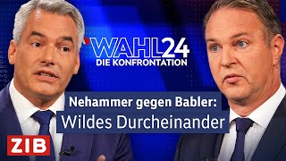 Highlights aus dem TVDuell zwischen Nehammer ÖVP und Babler SPÖ  12092024 [upl. by Seerdi]