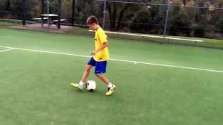 Soccer Skills Ronaldo Stepover [upl. by Ohce]