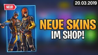 FORTNITE SHOP vom 203  🤖 Neue Skins 🛒 Fortnite Daily Item Shop von heute 20 März 2019  Detu [upl. by Yoshiko]