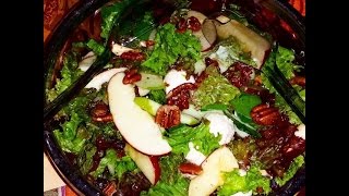 ENSALADA DE LECHUGA Y MANZANA [upl. by Tray]