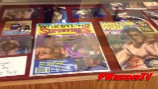 Touring Carsons Pro Wrestling World Museum Episode One [upl. by Essenaj]