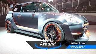 Mini John Cooper Works GP Concept  Salon de Francfort 2017 [upl. by Susanetta]