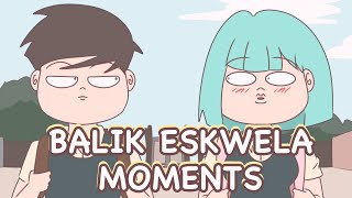 BALIK ESKWELA MOMENTS  Pinoy Animation [upl. by Lithea102]