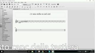 Videotutorial musica scuola primaria Musescore le note sullo spartito [upl. by Yelrac]