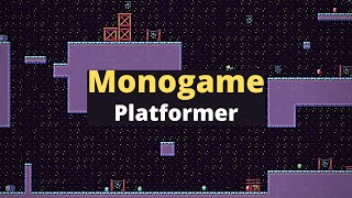 Making a platformer in monogame part 7  Camera and Game Manager [upl. by Adnilrev]